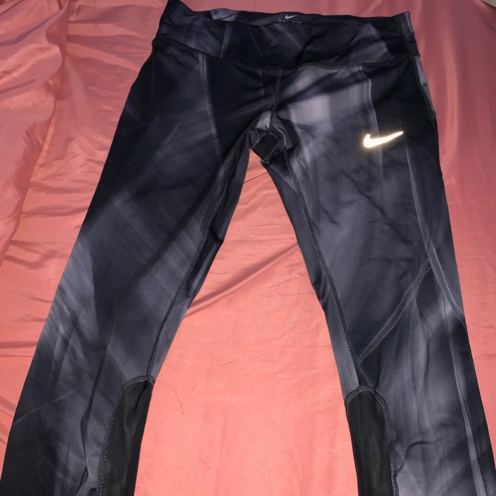 nike running leggings (calf length)
